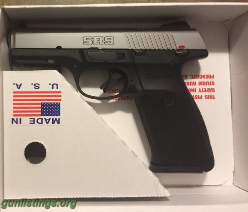 Pistols New Ruger SR9 9MM