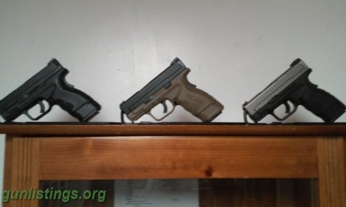 Pistols NEW Springfield XD MOD 2's 3.3