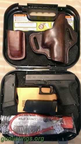 Pistols NIB Glock 30S With Custom Holster And Ammo