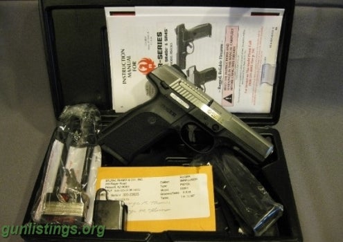 Pistols NIB Ruger SR9 9mm 2) 17 Round Magazines