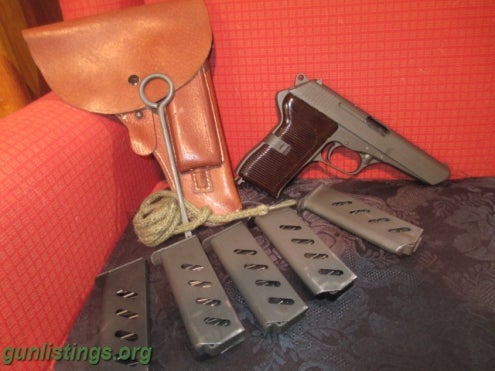 Pistols Original UNFIRED CZ52 + EXTRAS