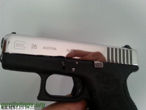 Pistols Polished Glock 26/500 Rounds 9mm