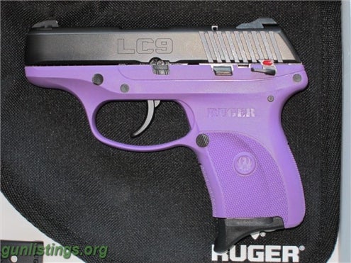 Pistols Purple Ruger Lc9