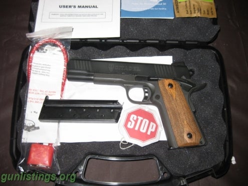 Pistols RIA/Citadel 1911 9mm NIB REDUCED!11/30. Trades,45ammo
