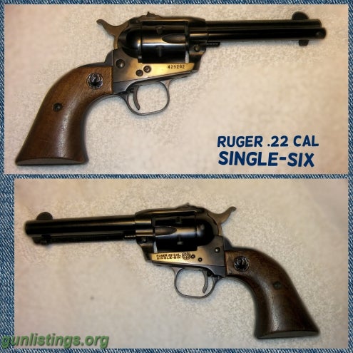 Pistols Ruger .22 Cal Single-six