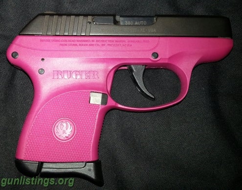 Pistols Ruger .380 LCP Rasberry, Holsters, Ammo