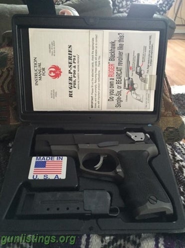 Pistols Ruger 9mm P89 Special Edition