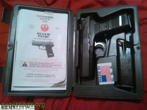 Pistols -----SOLD -----  RUGER --  P95DC  In 9mm
