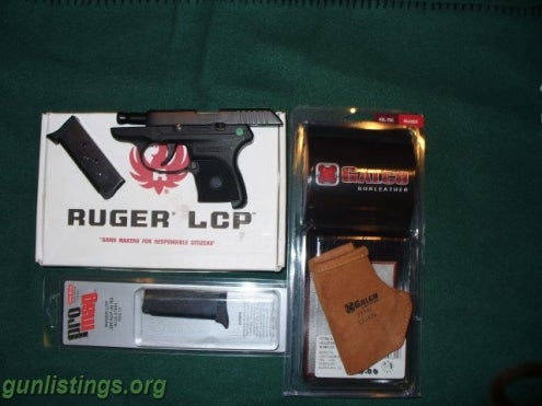 Pistols Ruger LCP .380 + Extras