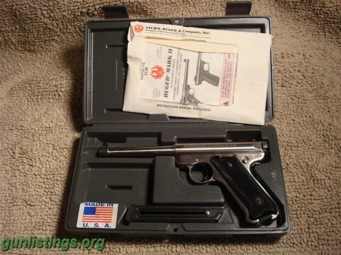 Pistols Ruger KMK 6 Model 00183 W/box And Papers