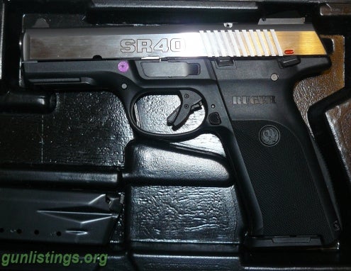 Pistols Ruger KSR40 SR40 NIB 2 Mags
