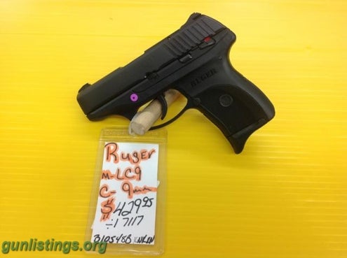 Pistols RUGER LC9 9MM