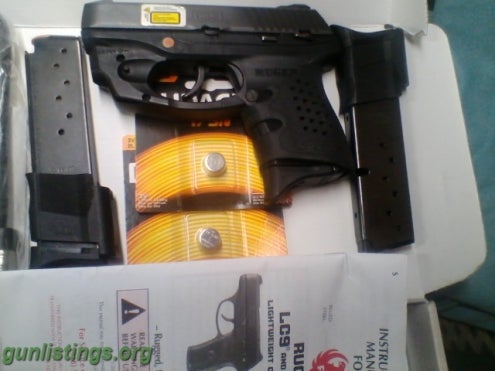 Pistols Ruger LC9 W/ Laser SOLD
