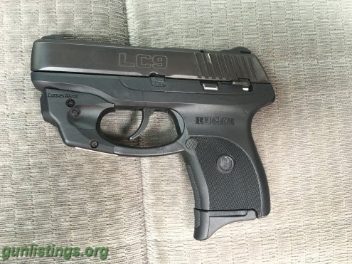 Pistols Ruger LC9 W/ Lasermax
