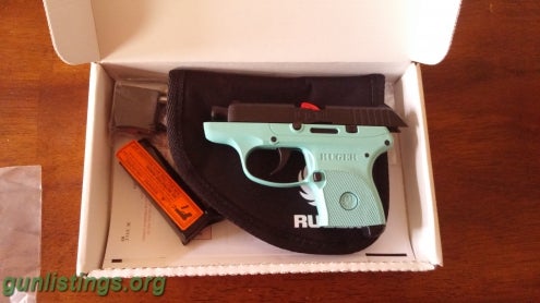 Pistols Ruger Lcp 380. Tiffany Blue
