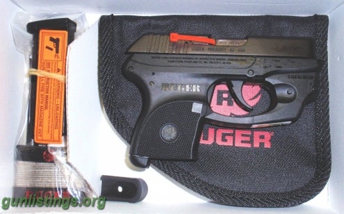 Pistols Ruger LCP 380 W/lasermax