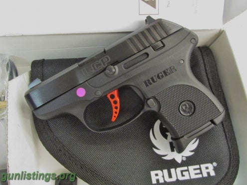 Pistols Ruger LCP Custom,3740, 380acp, Adj Sights, NEW