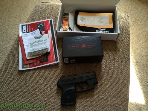 Pistols Ruger LCP W/Crimson Trace