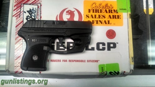 Pistols Ruger LCP With Lasermax Laser