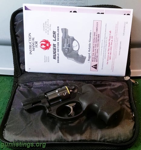 Pistols Ruger LCR 22 WMR Revolver