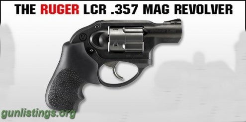 Pistols RUGER LCR 357 MAGNUM