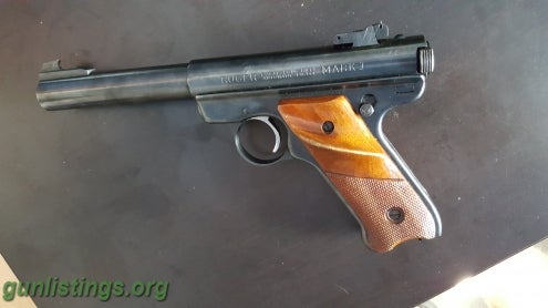 Pistols Ruger Mach I 200th Aniversary Edition 22 Long Rifle