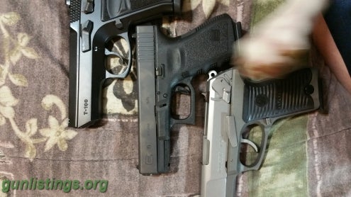 Pistols Ruger P90dc And Tristar T100