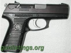 Pistols Ruger P95 9MM Semi-auto+ammo