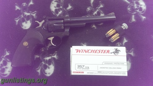 Pistols RUGER SECURITY SIX .357 MAGNUM WITH SPEED LOADER AND AM