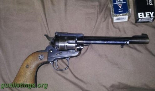 Pistols Ruger Single Six 3 Screw+ Ammo