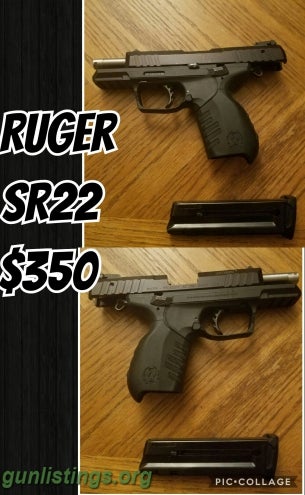Pistols Ruger SR22