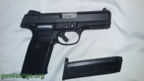 Pistols Ruger Sr-40