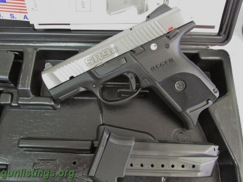Pistols Ruger SR9C 9mm 3.4