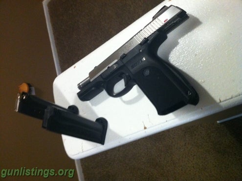 Pistols RUGER SR-9mm With (2) 17 Round Mags