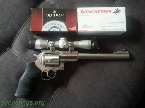 Pistols Ruger Super Redhawk 44 Mag