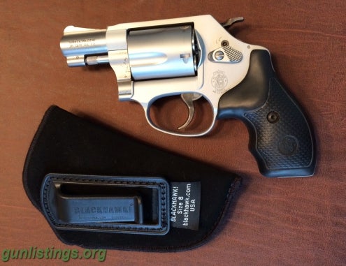 Pistols S & W .38 Pistol With Holster