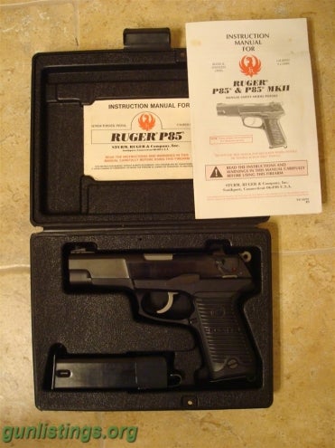 Pistols Safe Queen: Original Ruger P85