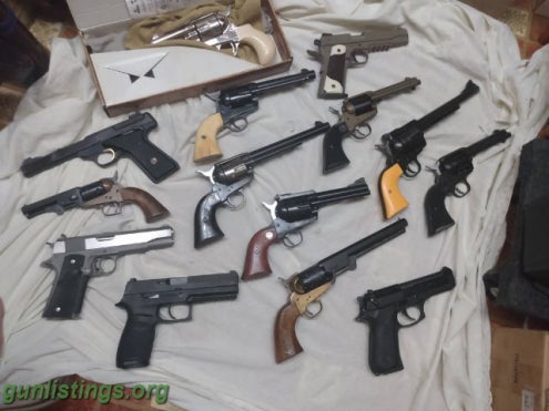 Pistols SELLING MY PISTOL COLLECTION