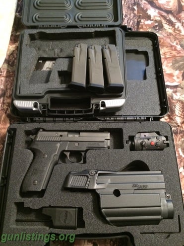 Pistols Sig P229 .40, Night Sights, Srt Trigger And Extras