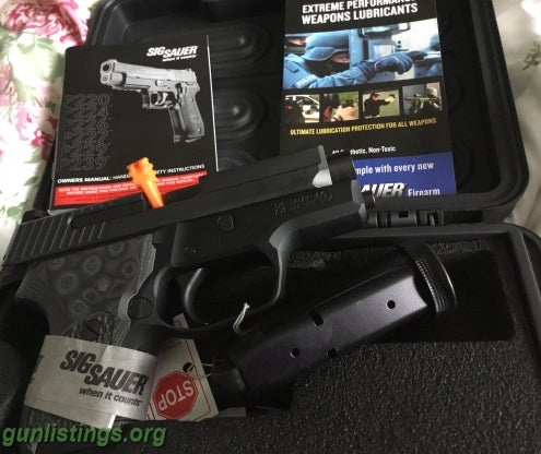 Pistols SIG SAUER P224 EXTREME 40SW WITH NIGHT SIGHTS Nib