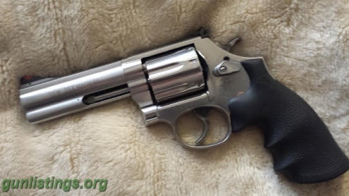 Pistols Smith 357 Revolver And Ammo