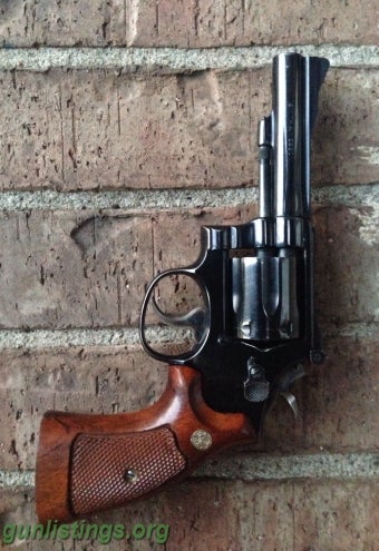 Pistols Smith & Wesson Model 15-3 Wood Grips