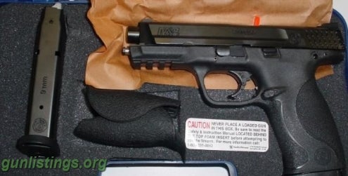 Pistols Smith & Wesson M&P 9MM With Ammo And Holster