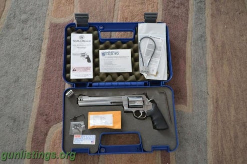 Pistols Smith & Wesson XVR 460-S&W Magnum 454-Casull 45-Long Co