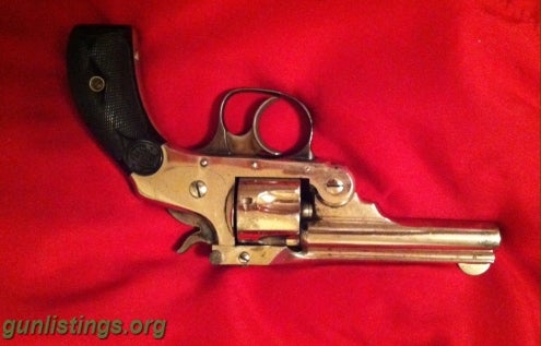 Pistols Smith And Wesson .32 Nickel Plated Revolver