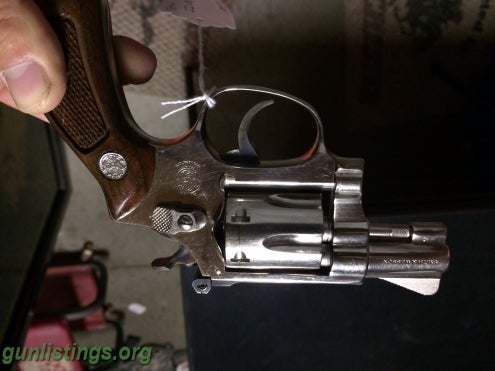 Pistols Smith And Wesson 34-1 Nickel