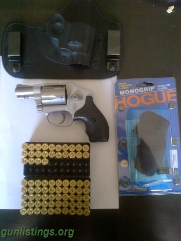 Pistols Smith And Wesson 642 38 Spec +P & Extras