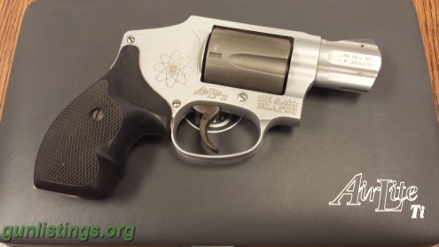 Pistols Smith And Wesson Air Lite Ti Revolver