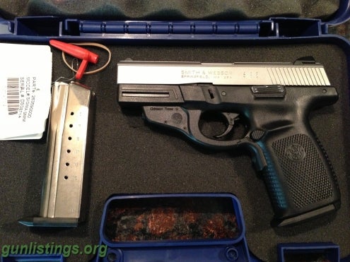 Pistols Smith And Wesson SW9VE 9mm With Crimson Trace Laser