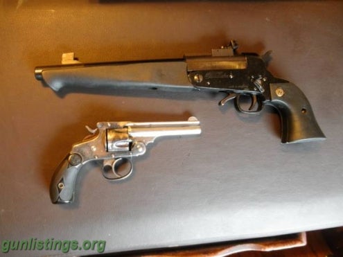 Pistols Smith Wesson 4th Model Super Comanche & Hoyt Ultramag